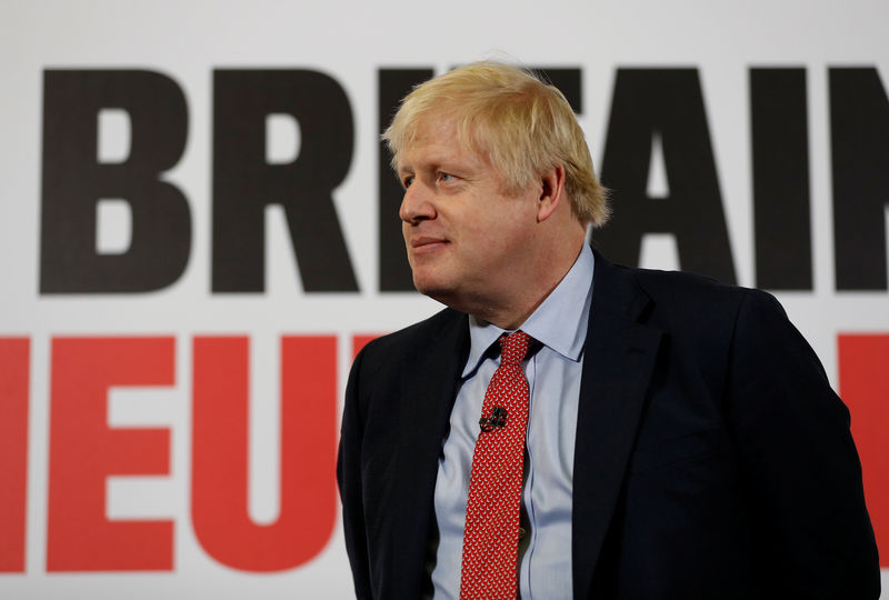 Johnson's Conservatives keep 15-point lead over Labour - Opinium poll