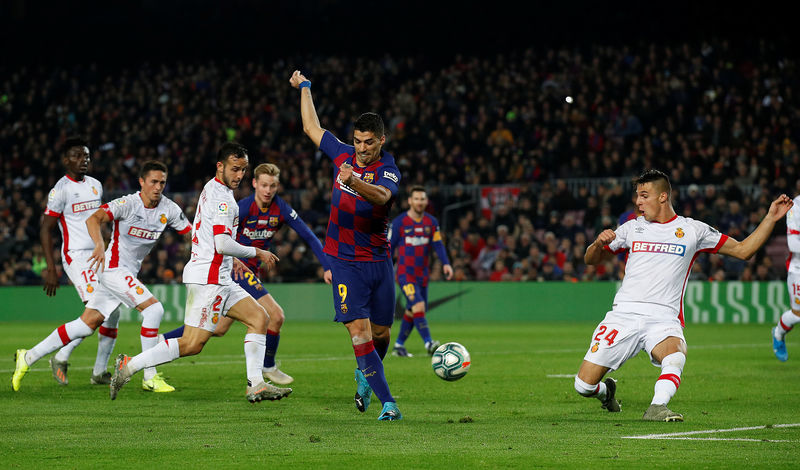 © Reuters. La Liga Santander - FC Barcelona v RCD Mallorca