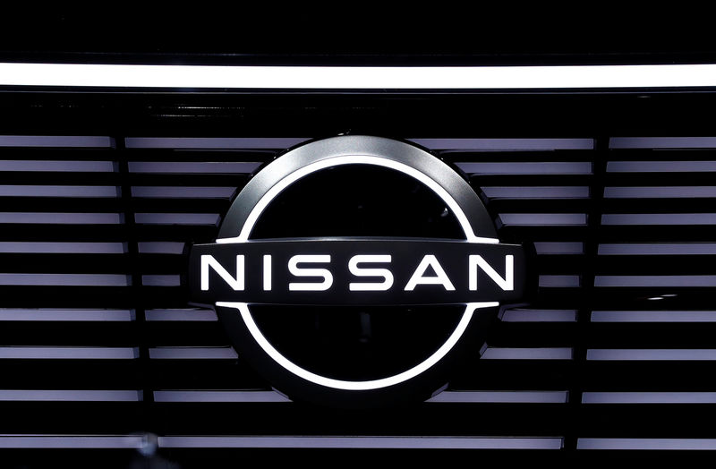 © Reuters. A Nissan logo is pictured at the Tokyo Motor Show, in Tokyo