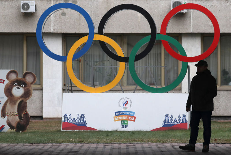 © Reuters. تاس: الوادا تمنع روسيا من المشاركة في الأولمبياد لأربع سنوات