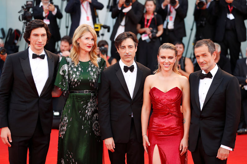 © Reuters. FILE PHOTO: 76th Venice Film Festival - Screening of the film "Marriage Story" in competition - Red carpet arrivals