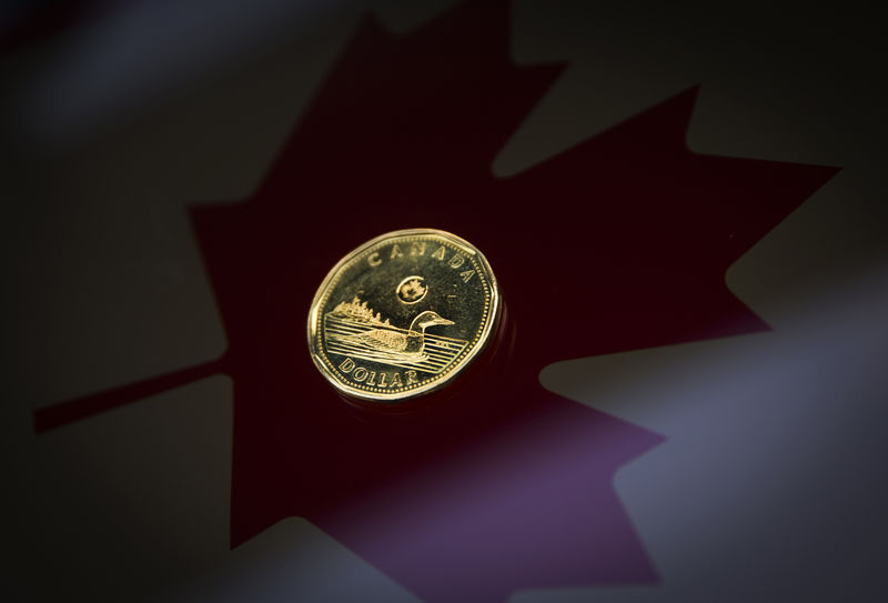 Canadian dollar modestly stronger after Friday's selloff