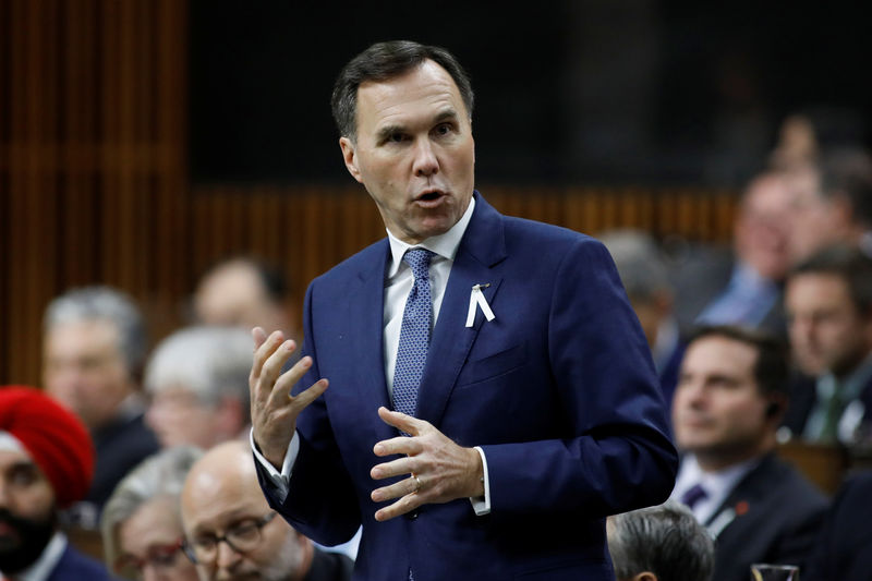 Canada to present fiscal update before Christmas: finance minister