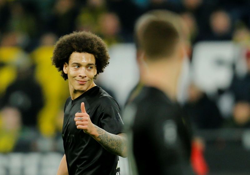 Dortmund's Witsel out until new year with facial injury