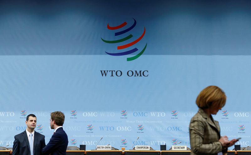 © Reuters. Consejo General de la OMC en Ginebra