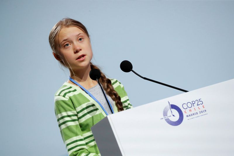 Greta Thunberg critica comportamento de políticos e empresários na luta contra mudança climática