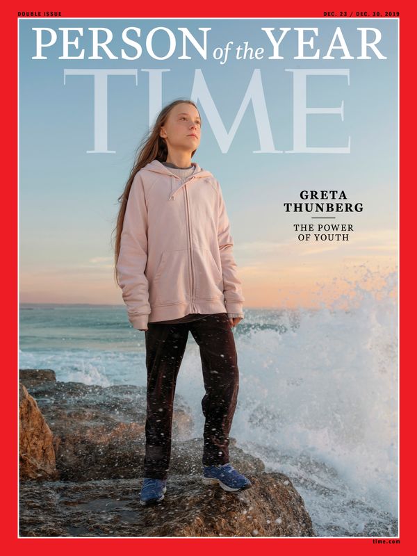 Teenage climate activist Greta Thunberg is Time's Person of the Year