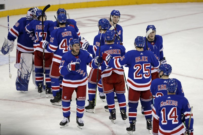 © Reuters. NHL: Washington Capitals at New York Rangers