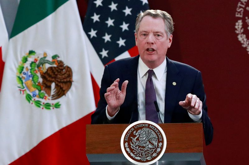 © Reuters. FILE PHOTO: U.S.-Mexico-Canada Agreement (USMCA) signing in Mexico City?