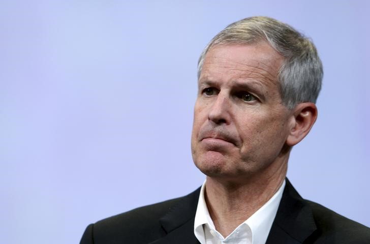 © Reuters. Dish Network Chairman Charlie Ergen attends the Google's annual developers conference in San Francisco