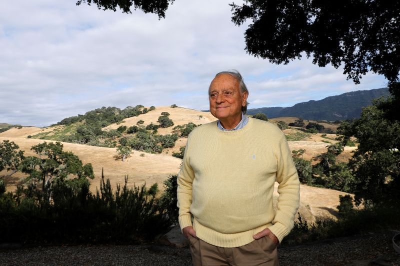 © Reuters. Al Cortese poses for a portrait at his home in Solvang