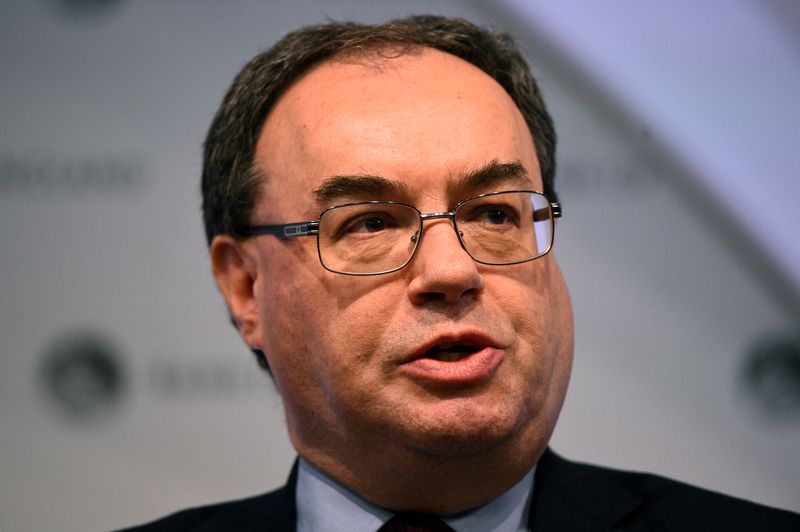 © Reuters. أندرو بايلي محافظا جديدا لبنك إنجلترا