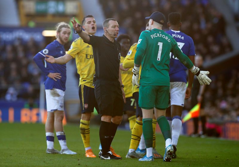© Reuters. Premier League - Everton v Arsenal