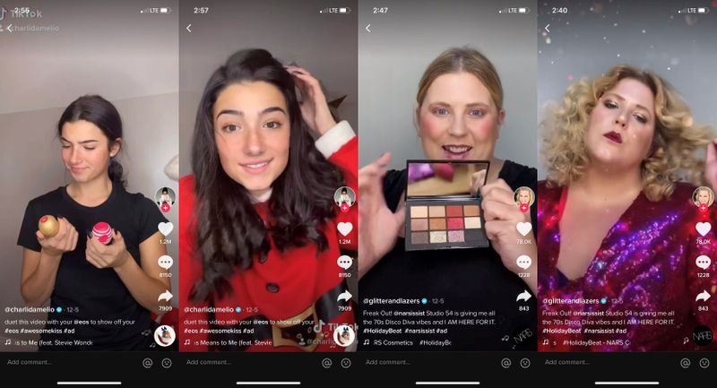 Beauty brands tap TikTok influencers for holiday campaigns