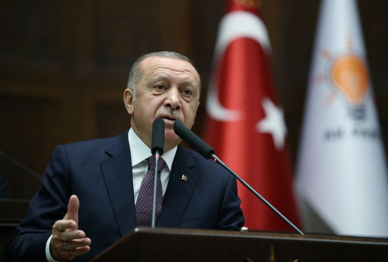 © Reuters. トルコ、リビアの要請に応じ部隊派遣へ＝エルドアン大統領