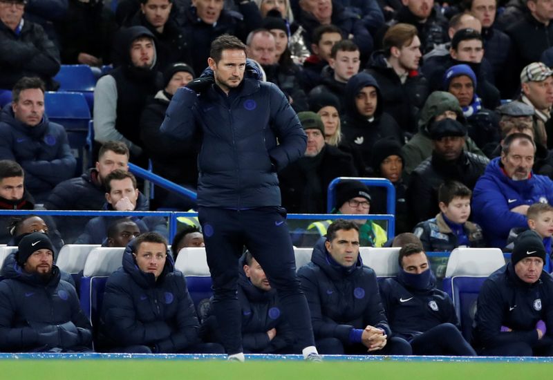 Lampard seeks creative spark from Chelsea's attackers after home defeat