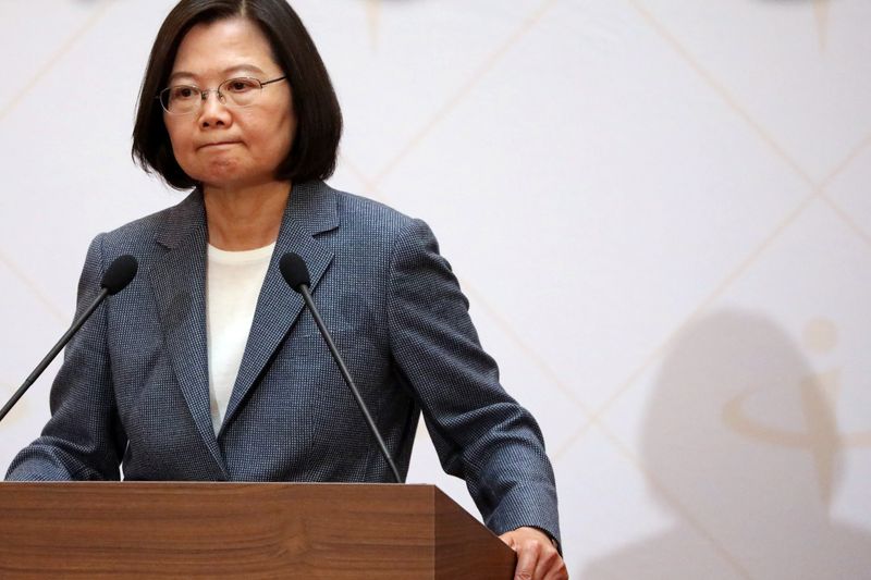 台湾総統、反浸透法案「至急」可決を　中国の影響阻止へ