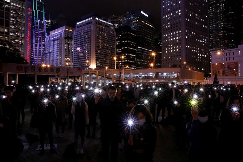 'Persist in 2020' - Hong Kong New Year protests start