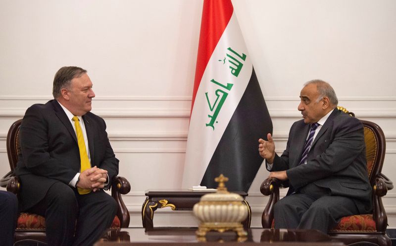 الخارجية الأمريكية: زعماء العراق أكدوا لبومبيو ضمان أمن وسلامة الأمريكيين