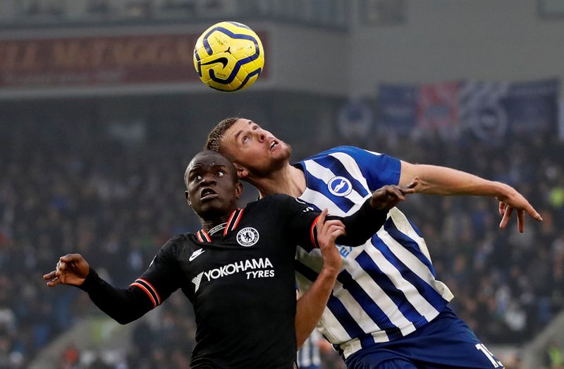 © Reuters. Premier League - Brighton & Hove Albion v Chelsea