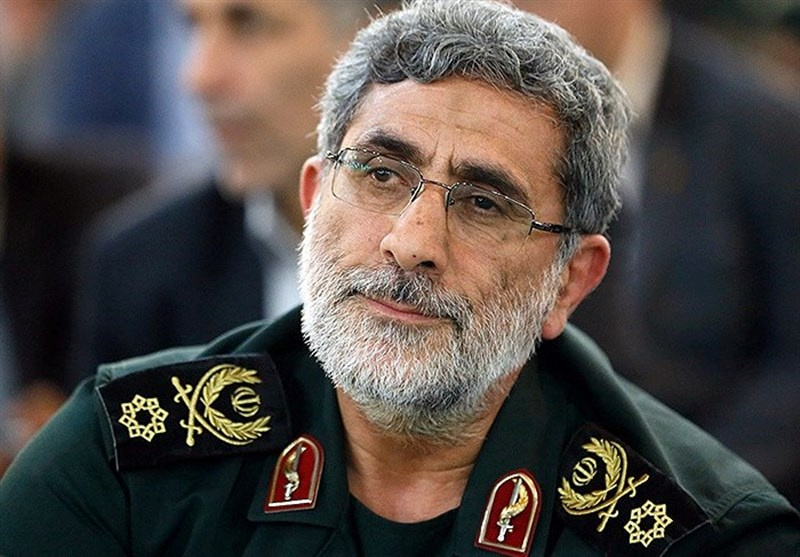 © Reuters. خامنئي يعين نائب سليماني قائدا لفيلق القدس