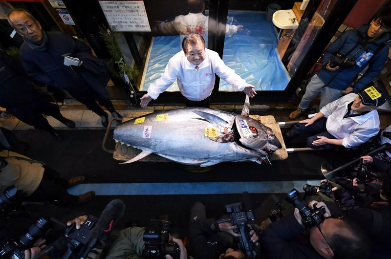 Tuna sells for $1.8 million in first Tokyo auction of 2020, second highest ever