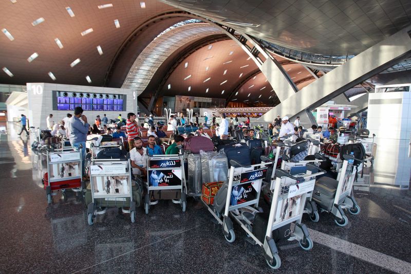 12.4 بالمئة زيادة في عدد المسافرين عبر مطار حمد في قطر عام 2019