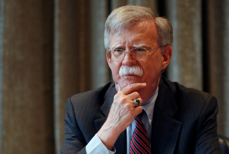 © Reuters. U.S. National Security Advisor John Bolton visits London