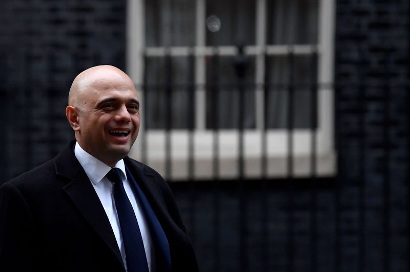 UK's Javid pledges more spending to help voters in March 11 budget