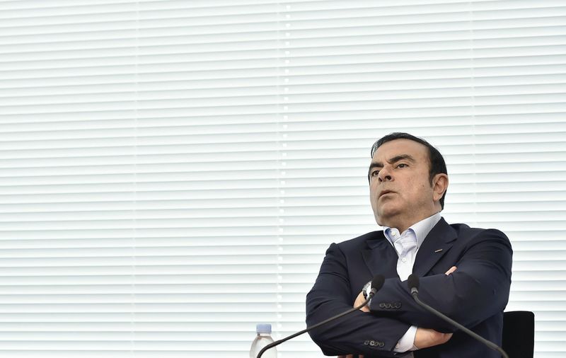 © Reuters. FILE: Carlos Ghosn flees to Lebanon from Japan