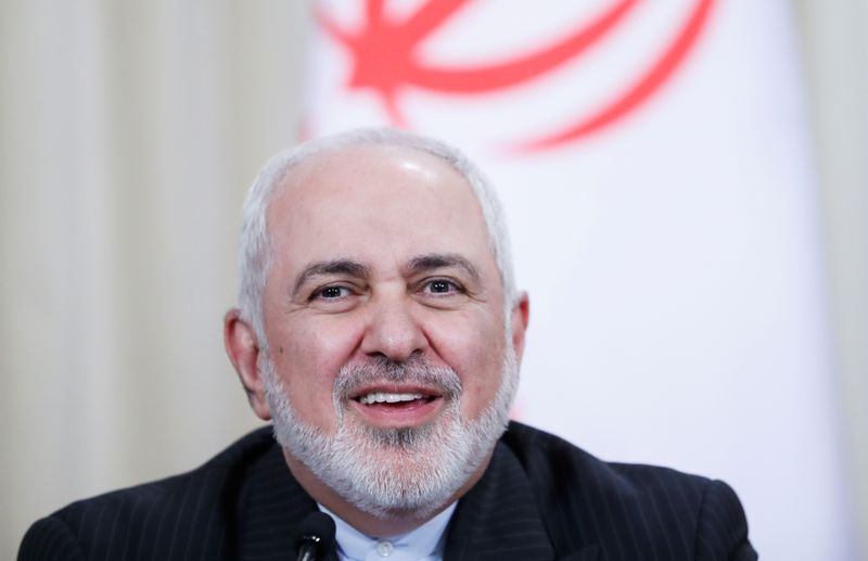 © Reuters. ظريف: إيران سترد "بشكل متناسب" على مقتل قاسم سليماني