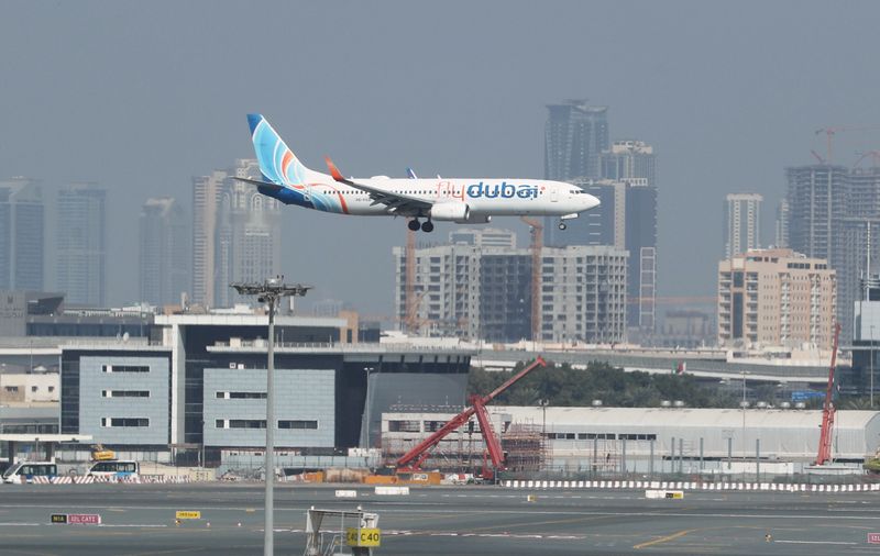 فلاي دبي الإماراتية تلغي رحلة إلى بغداد بعد الضربة الإيرانية