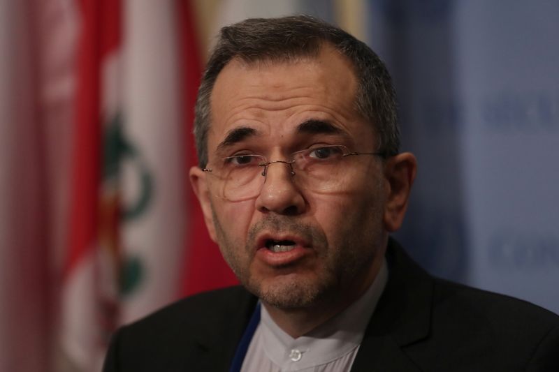 وكالة: سفير إيران في الأمم المتحدة يرفض أي تعاون مع ترامب في ظل العقوبات