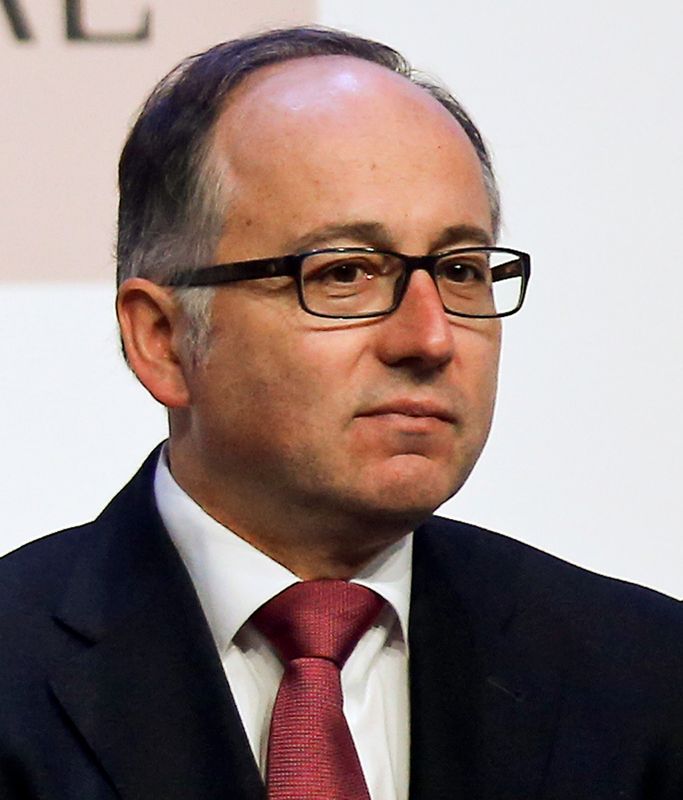© Reuters. FILE PHOTO: Iberia Chairman and CEO Luis Gallego attends an event in Madrid, Spain
