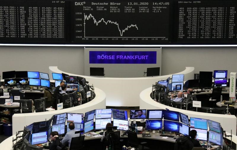 European shares inch lower ahead of Sino-U.S. trade deal; fourth quarter earnings eyed