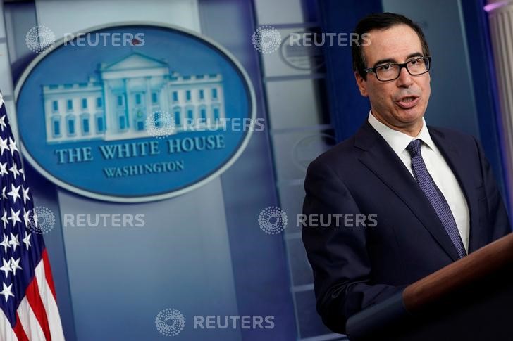 EUA vão manter tarifas sobre importações da China por enquanto, diz Mnuchin