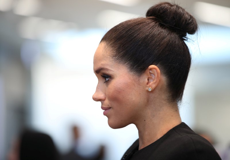 © Reuters. Meghan, Duchess of Sussex visits the Association of Commonwealth Universities at University of London, in London