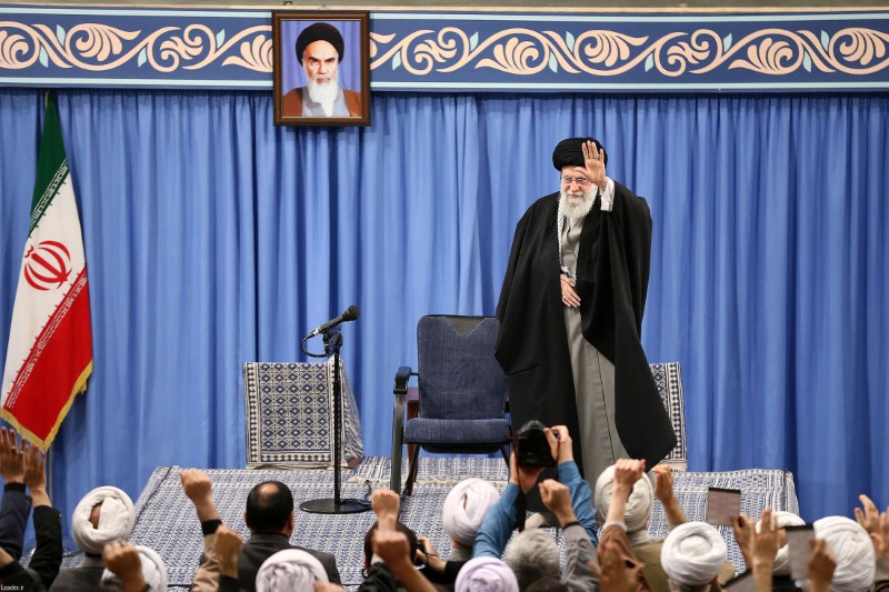© Reuters. 米軍駐留基地へのミサイル攻撃、神の加護示す＝イランのハメネイ師