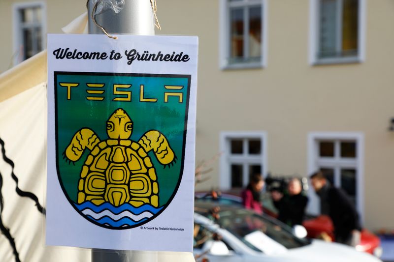 'You're stealing our water' - Germans protest against Tesla gigafactory