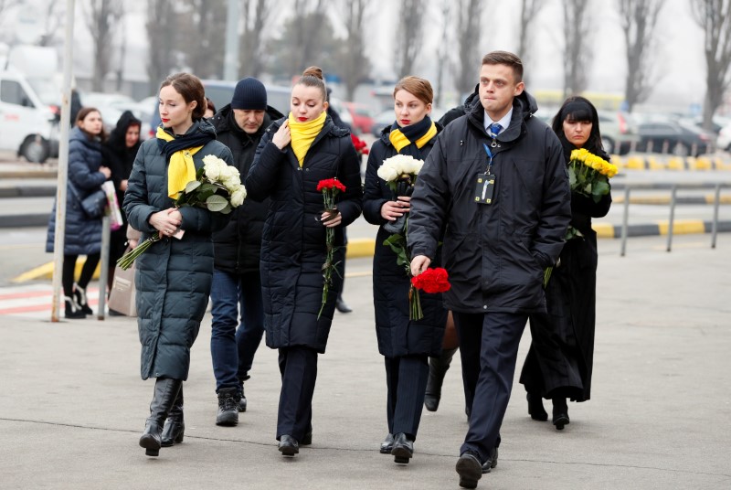 Bodies of Ukrainian victims of Iran plane crash returned home