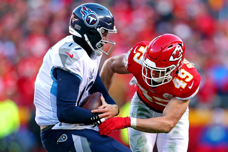 © Reuters. NFL: AFC Championship-Tennessee Titans at Kansas City Chiefs