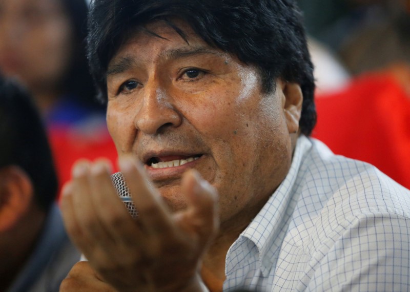 Morales announces candidates for MAS party in Bolivia's elections