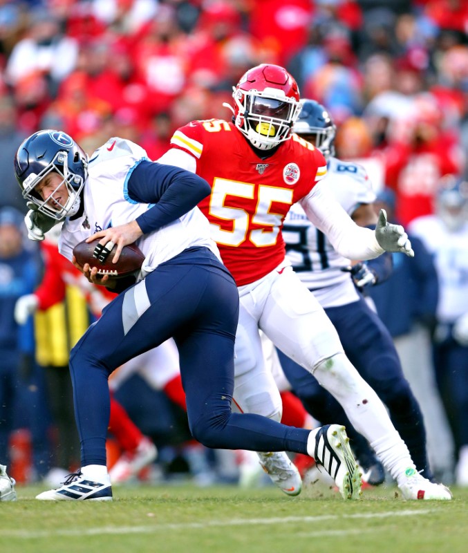 © Reuters. NFL: AFC Championship-Tennessee Titans at Kansas City Chiefs