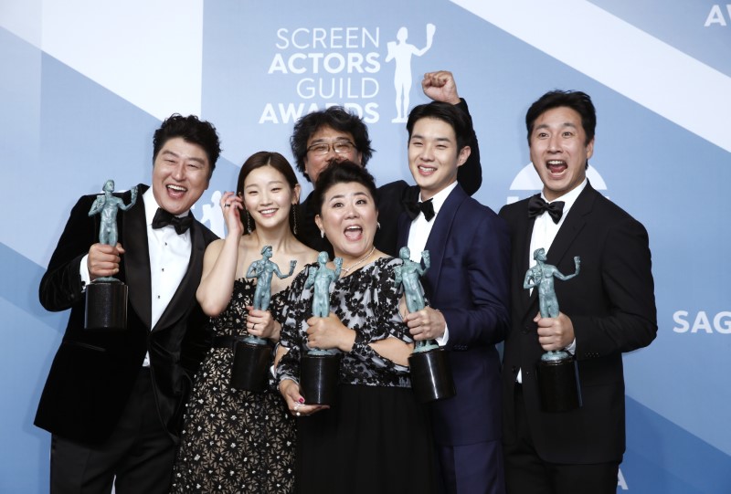 © Reuters. 26th Screen Actors Guild Awards - Photo Room - Los Angeles, California, U.S.