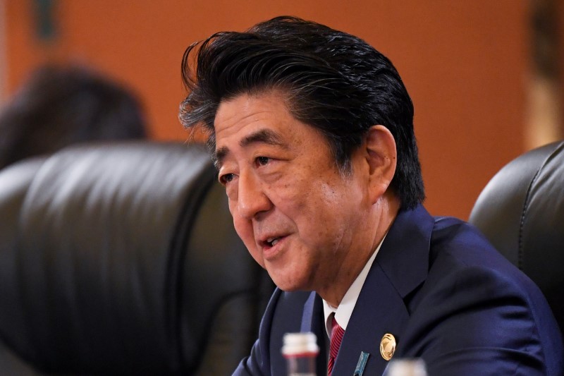 In Olympics-heavy policy speech, Japan PM says Games mark new era for nation