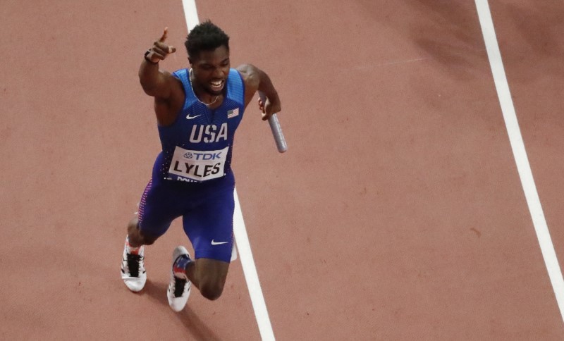 Athletics: Lyles, many top sprinters skipping indoor season