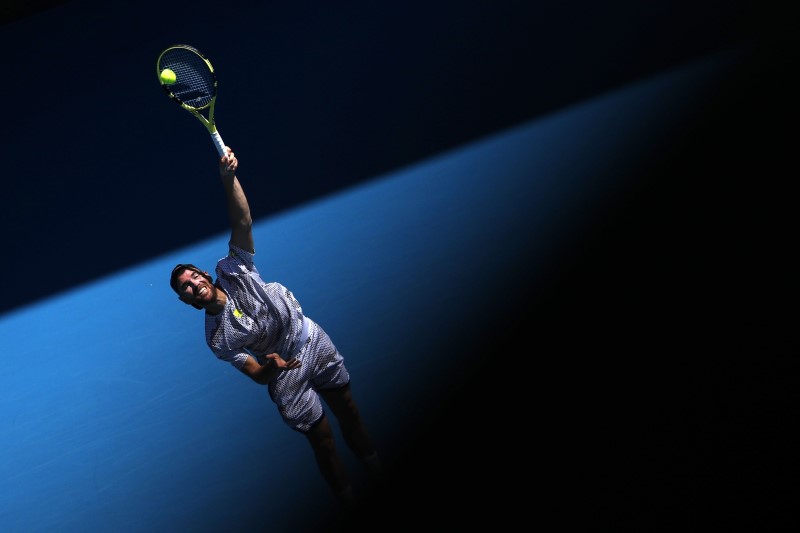 © Reuters. Tennis - Australian Open - First Round