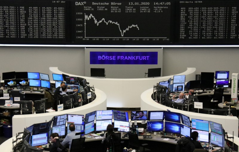 China virus fear spreads to European stocks