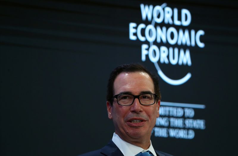 © Reuters. 2020 World Economic Forum in Davos