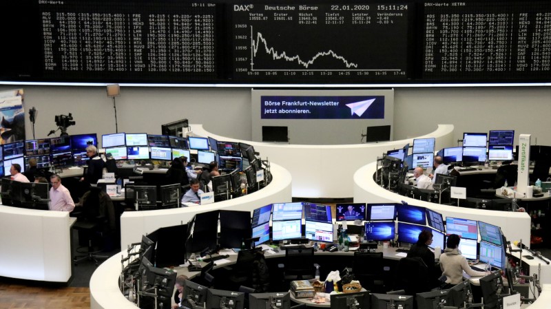 Virus concerns weigh on European stocks ahead of ECB policy decision